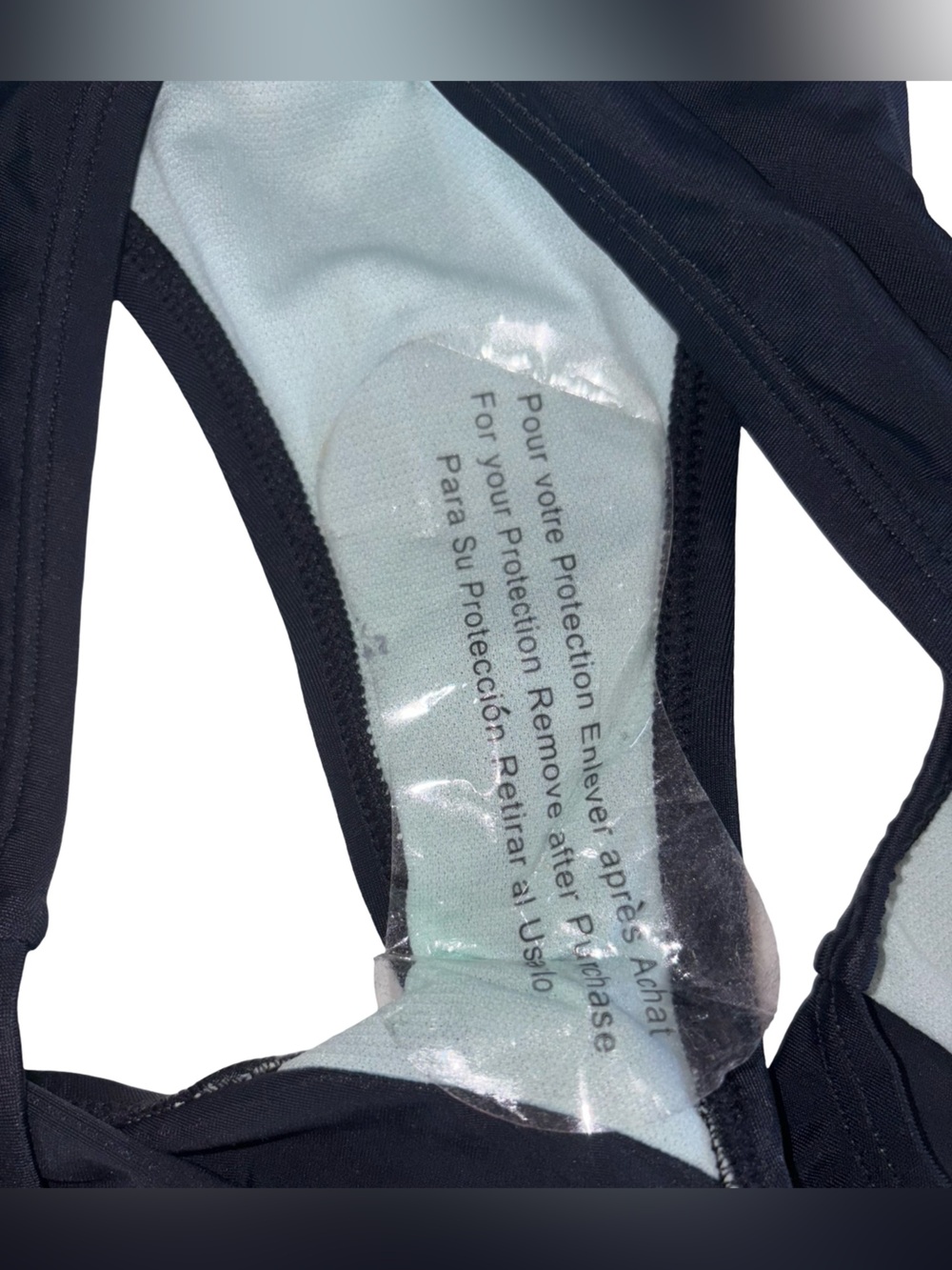 Nike Swim Girls Size 12 Black Bikini Swim Bottoms NWT - Picture 4 of 5